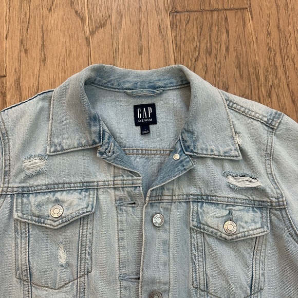 GAP Light Blue Denim Jacket - Picture 1 of 4